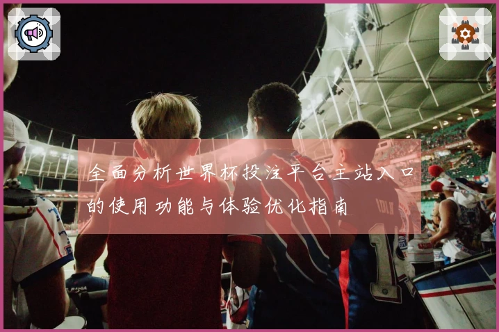 全面分析世界杯投注平台主站入口的使用功能与体验优化指南